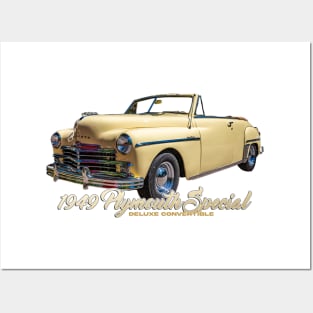 1949 Plymouth Special Deluxe Convertible Posters and Art